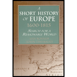 Short History of Europe, 1600 1815  Search for a Reasonable World