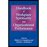 Handbook of Workplace Spirituality and Organizational Performance