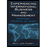 Experiencing International Business and Management