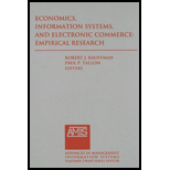 Economics, Information System and Electronic Commerce