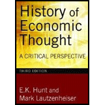 History of Economic Thought A Critcal Perspective