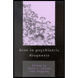 Bias in Psychiatric Diagnosis