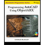 Programming AutoCAD in Objectarx / With CD ROM