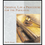 Criminal Law and Procedure for the Paralegal