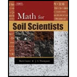 Math for Soil Scientists