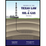 Primer on the Texas Law of Oil and Gas