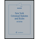 New York Criminal Statutes and Rules (Graybook)