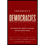 Imperfect Democracies The Democratic Deficit in Canada and the United States