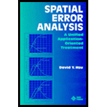 Spatial Error Analysis  A Unified Application Oriented Treatment