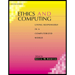 Ethics and Computing  Living Responsibly in a Computerized World