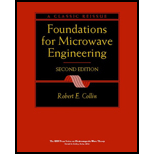 Foundations for Microwave Engineering