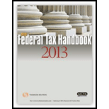 RIA Federal Tax Handbook 2013