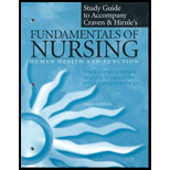 Study Guide to Accompany Fundamentals of Nursing: Human Health and Function -  Ruth F. Craven, Hardback