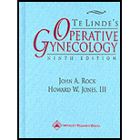 Telindes Operative Gynecology