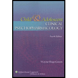 Child and Adolescent Clinical Psychopharmacology