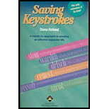 Saving Keystrokes