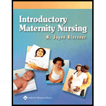 Introductory to Maternity Nursing With CD