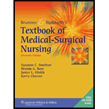 Brunner and Suddarth's Textbook of Medical-Surgical, Single Volume - Package -  Suzanne C. Smeltzer and Brenda G Bare, Hardback