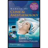 Manual of Clinical Anesthesiology