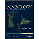 Kinesiology Mechanics and Pathomechanics of Human Movement   With CD