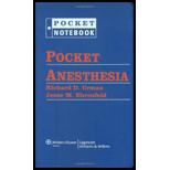 Pocket Anesthesia Notebook (Looseleaf)