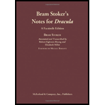 Bram Stokers Notes for Dracula