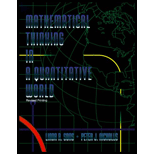 Mathematical Thinking in the Quantitative World