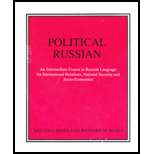 Political Russian  An Intermediate Course in Russian Language for International Relations / With Two Tapes