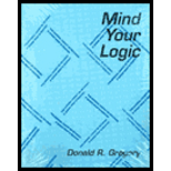 Mind Your Logic  Mind Your Logic  Answers and More Exercises