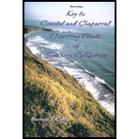 Key to Coastal and Chaparral Flowering Plants of Southern California