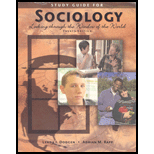 Sociology - Study Guide -  Lynda I. Dodgen and Adrian M. Rapp, Paperback