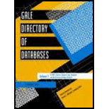 Gale Directory of Databases 2007