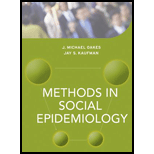 Methods in Social Epidemiology