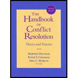 Handbook of Conflict Resolution Theory and Practice