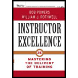 Instructor Excellence