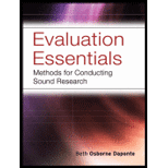 Evaluation Essentials