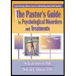 Pastors Guide to Psychological Disorders and Treatment