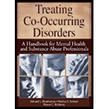 Treating Co Occurring Disorders  Handbook for Mental Health and Substance Abuse Professionals