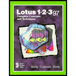 Lotus 1-2-3 97 for Windows 95 : Complete Concepts and Techniques / With 3.5'' Disk -  Gary B. Shelly and Thomas J. Cashman, Paperback