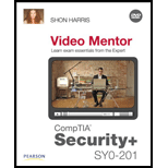 CompTIA Security and SY0 201 Video Mentor