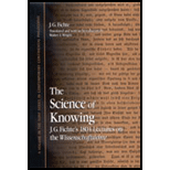 Science of Knowing  J.G. Fichtes 1804 Lectures on the Wissenschaftslehre