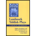 Landmark Yiddish Plays