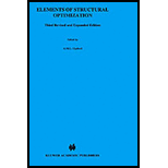 Elements of Structural Optimization