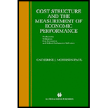 Cost Structure and Measurement of Economics 