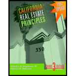 California Real Estate Principles : 1997 Update -  Charles Stapleton, Paperback