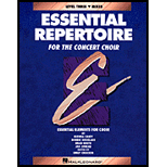 Essentials Repert. for Concert Choir Level 3-CD's (2) -  Box