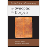 Social   Scientific Commentary on the Synoptic Gospels