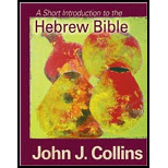 Short Introduction to the Hebrew Bible