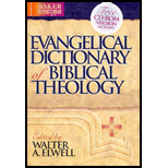 Evangelical Dictionary of Bibical Theo.   With CD