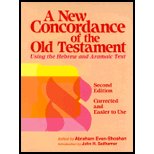 New Concordance of the Old Testament